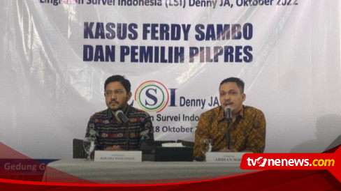 LSI Denny JA: Kasus Sambo Paling Dramatis Sepanjang Tahun 2022