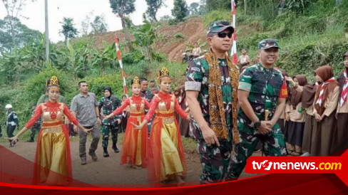 Wakasad TNI Tinjau Pelaksanaan TMMD ke-115 di Bogor