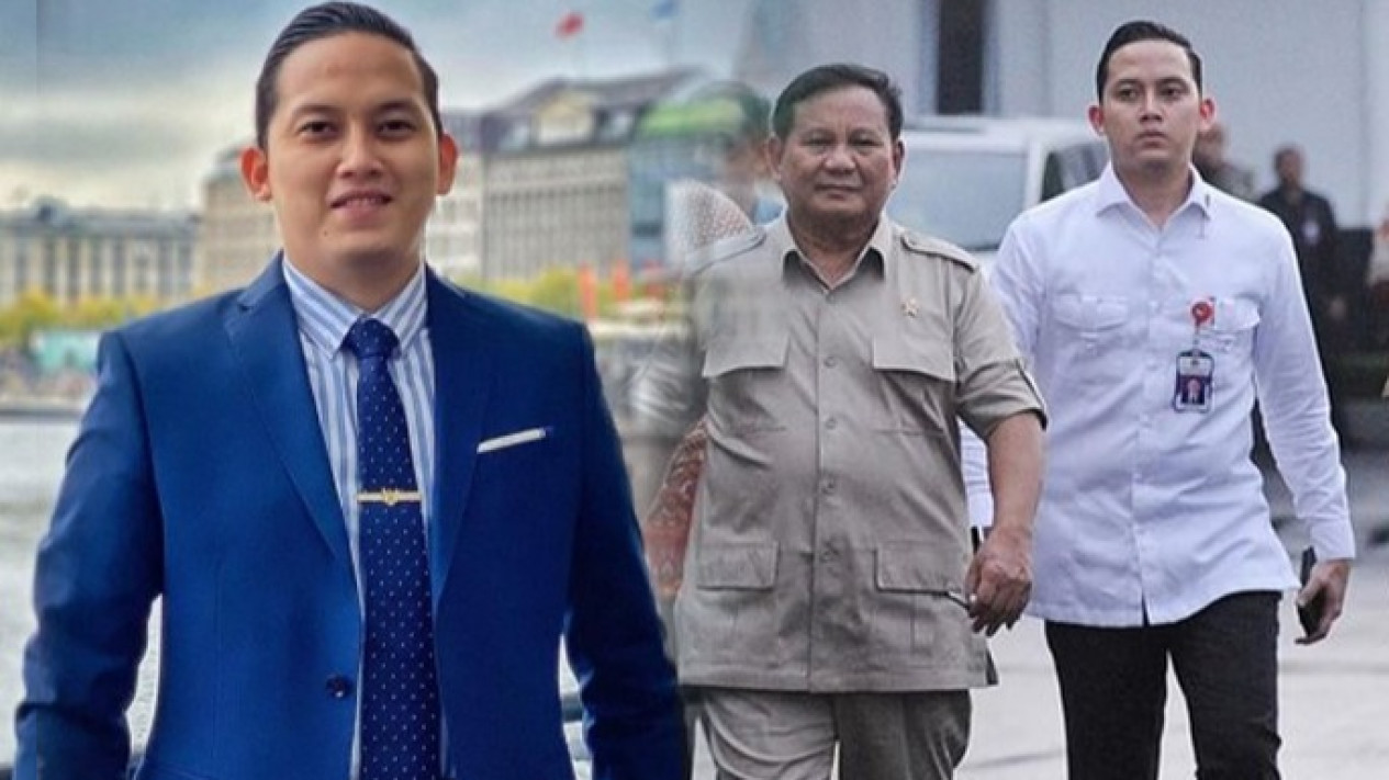 Kumpulan Foto Rizky Irmansyah 'Si Tampan' yang Setia, Ajudan Prabowo