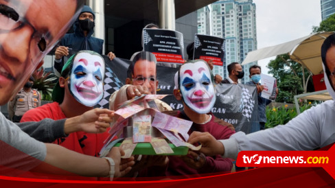 Desak Segera Gelar Perkara Kasus Formula E, Joker Pimpin Aksi Demo SPK di Gedung KPK