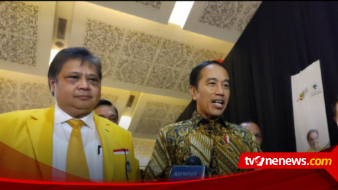 Jokowi Ikuti Malam Puncak HUT Golkar Sampai Selesai: Pak Airlangga Istimewa