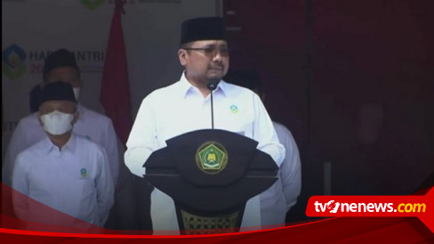 Peringatan Hari Santri, Menag Yagut Ajak Bela Agama