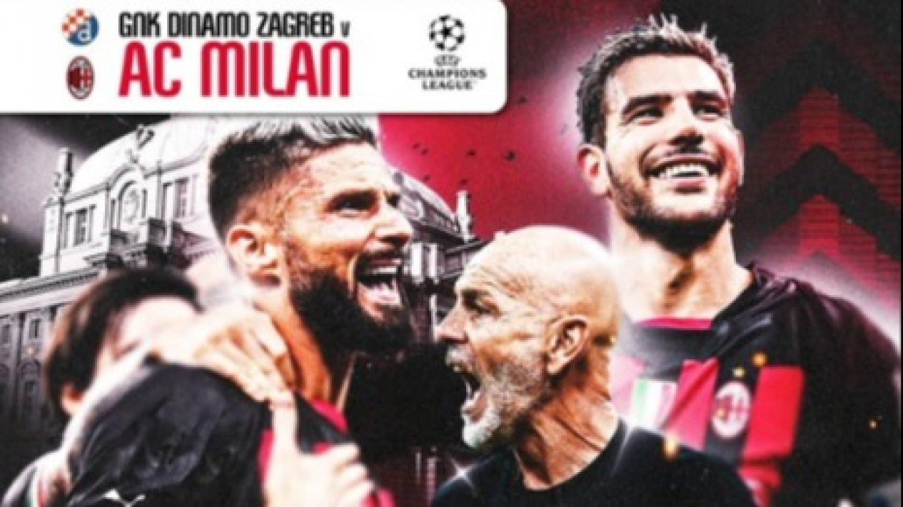 Andalkan Trio Rebic, Giroud, Leao; AC Milan Incar Kemenangan Keenam atas Dinamo Zagreb di Liga Champions
            - galeri foto