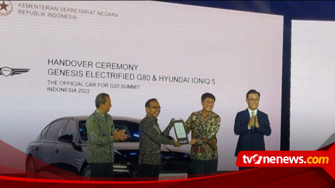 Hyundai Pasok 393 unit Ioniq 5 dan Genesis G80 untuk KTT G20