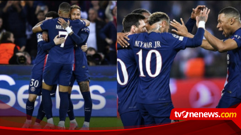 Trio Messi-Mbappe-Neymar Arisan Gol, PSG Terbang Ke Langit Ke-7 Di Liga ...