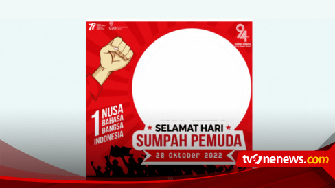 Link Download Twibbon Hari Sumpah Pemuda Meriahkan Semangat Pemuda Lewat Media Sosial