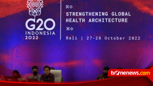 Ini 6 Tindakan Kesepakatan Pertemuan Menteri Kesehatan Anggota G20 Terkait Infrastruktus Kesehatan Global