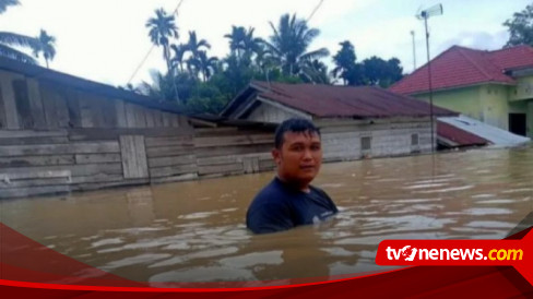 Sebanyak 23.380 Warga Tersebar di 12 Kecamatan Kabupaten Aceh Tamiang Mengungsi Akibat Banjir