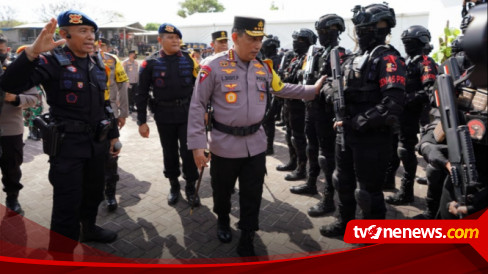 Semangat Kapolri ke Jajaran Brimob Jaga KTT G20. Ini Kehormatan untuk Kita