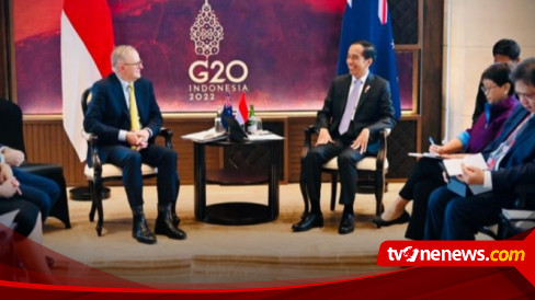 Presiden Jokowi Apresiasi Dukungan Australia untuk G20 Indonesia