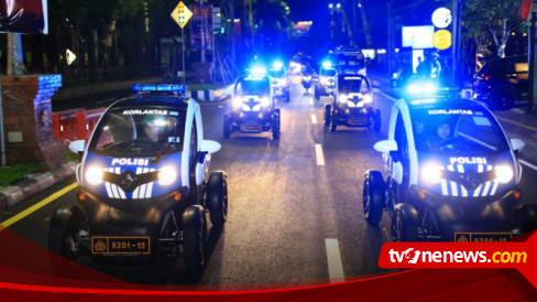 Patroli Gunakan Kendaraan Listrik, Polwan dan Kowad Bersinergi Jaga Keamanan Penyelenggaraan KTT G20