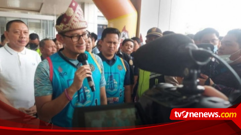 Buka Poparnas Palembang, Menparekraf Sandiaga Uno Usung Sport Tourism