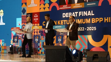 Tiga Calon Ketua Umum BPP HIPMI 2022-2025 Adu Gagasan di Debat Final
