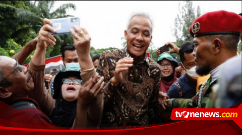 Ganjar Diteriaki Presiden oleh Ibu-Ibu dalam Acara Muktamar Muhammadiyah dan Aisyiyah ke-48