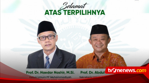 Duet Haedar-Muti Kembali Pimpin Muhammadiyah Periode 2022-2027