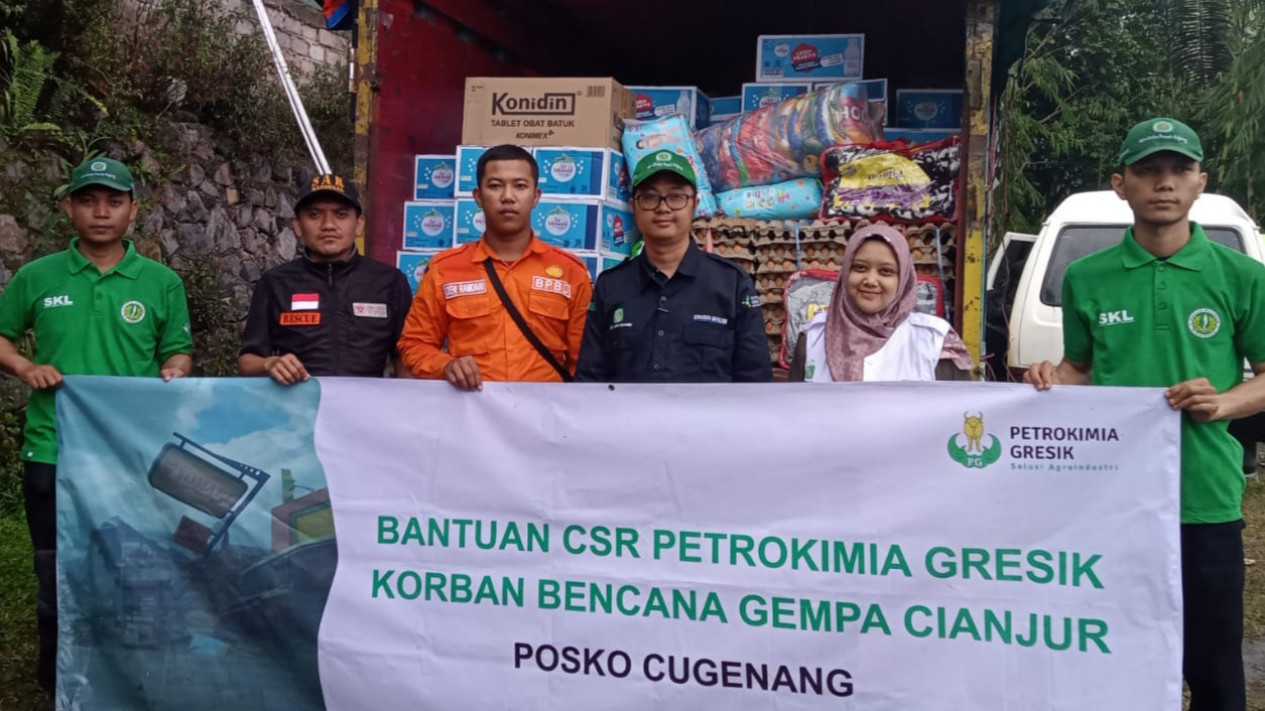 Ringankan Beban Korban Gempa Cianjur Pg Salurkan Bantuan Sembako Dan Obat Obatan Senilai 100 1552