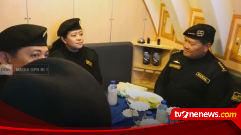 Momen Puan Ajak Yudo Margono Nyanyi-nyanyi Usai Pelantikan Panglima TNI