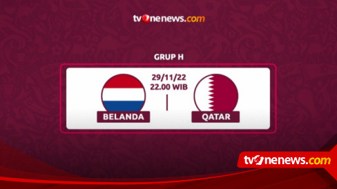 Belanda Vs Qatar Kick-off Pukul 22.00 WIB: Link Live Streaming, Fakta ...