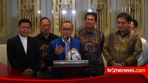 3 Ketum KIB Bertemu, Zulhas: Biar Kecil Asal Konsisten dan Solid Bisa Menang