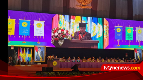 Wakil Ketua DPR Sufmi Dasco Ahmad Dikukuhkan Sebagai Guru Besar Profesor Bidang Ilmu Hukum