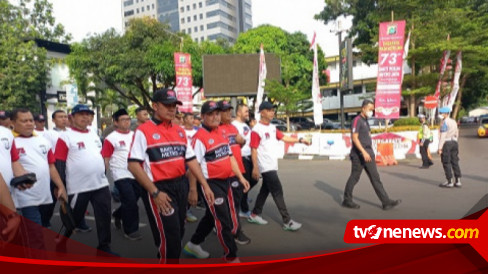 Jelang HUT ke-73, Polda Metro Jaya Bikin Hajatan Sederhana