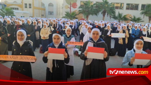 Kementerian Pendidikan Palestina Imbau Sekolah-Sekolah Putar Lagu Indonesia Raya dan Kibarkan Bendera Merah Putih