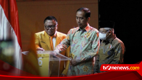 HUT ke-16 Hanura Dihadiri Presiden dan Wapres, Jokowi: Belum Pernah dalam Sejarah