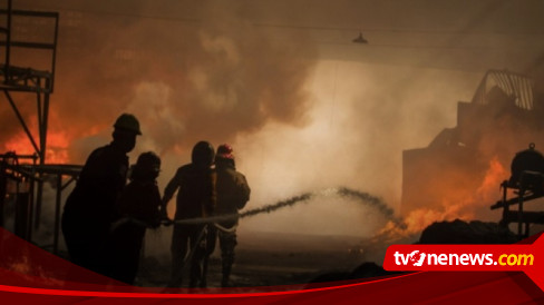 Pabrik Kerupuk di Pesanggrahan Ludes Terbakar Akibat Kebocoran Gas