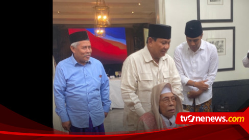 Ulama-Kiai Khos NU Jatim Bertemu Prabowo Subianto ,Sinyalmen Restu Untuk 2024