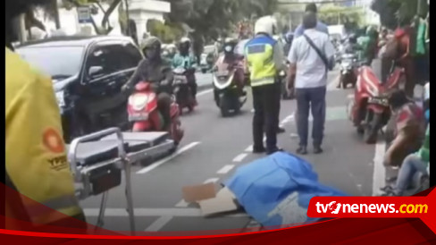 Moge Tabrak Nenek Penjual Tisu di Menteng hingga Tewas di Tempat