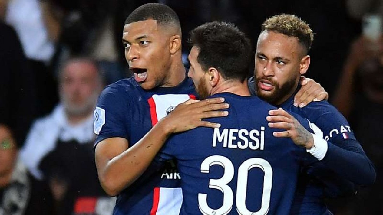 Liga Prancis Bergulir Lagi: Mbappe-Neymar Siap Bela PSG, Lionel Messi Masih  Liburan