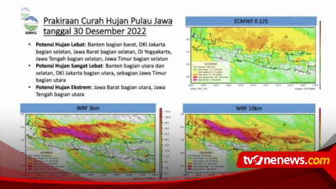 BMKG Keluarkan Peringatan Dini Sejumlah Wilayah Berpotensi Alami Hujan ...