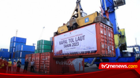 Pelayaran Perdana Tol Laut 2023 Di Surabaya, Ini Rutenya