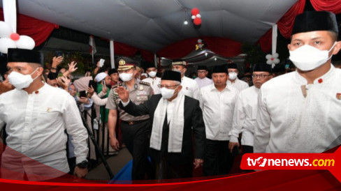 Wakil Presiden RI Ma'ruf Amin Sebut Pemerintah Siapkan Diri Sambut Pengembalian Kuota Haji Hingga 100 Persen