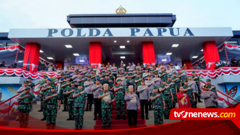 Panglima TNI Dan Kepala Staf Resmikan Polda Papua Baru, Kapolri: Wujud ...