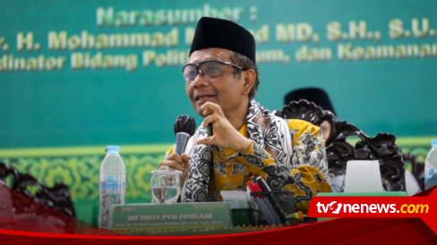 Mahfud MD: Salah Satu Sumber Hukum Nasional Adalah Hukum Islam