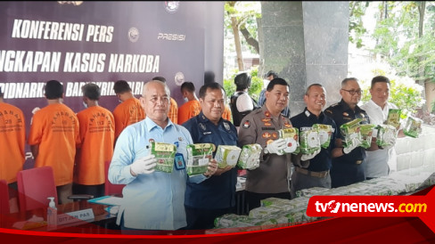 Bareskrim Polri Gagalkan 50 Kilogram Sabu Di Indonesia Yang Berasal ...