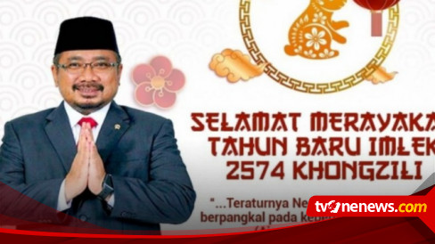 Perayaan Tahun Baru Imlek 2023, Menag: Imlek Momen Lakukan Instrospeksi Diri