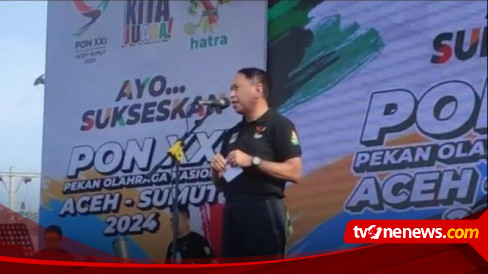 Menpora Launching Maskot PON 2024 Sumut