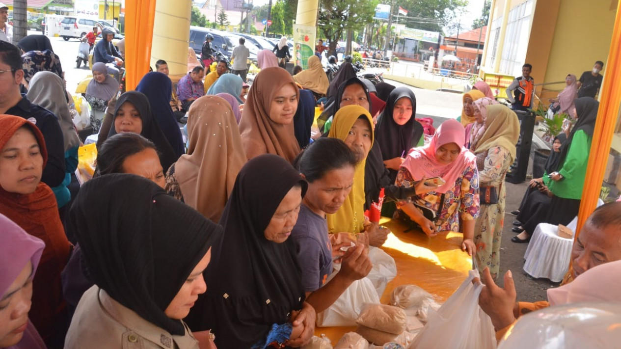Padang Sidempuan Gelar Gerakan Pangan Murah dalam Menstabilkan Harga