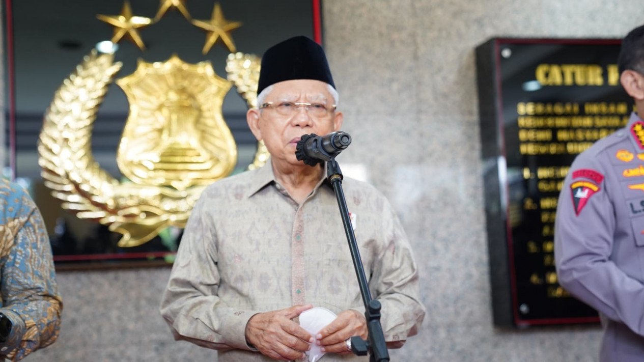 Titah Wapres Ma'ruf Amin: Polri Jaga Netralitas!