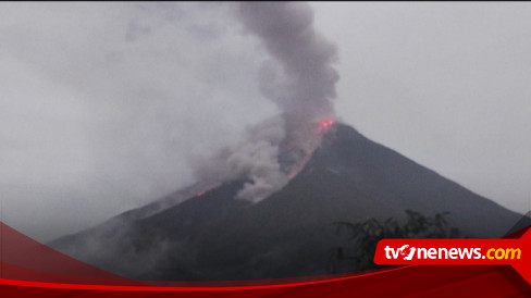 Pos Pengamatan Gunung Api catat Aktivitas Guguran Lava Gunung ...