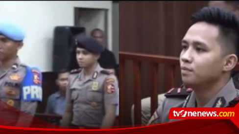 Potret Penampilan Bharada E Pakai Seragam Polisi Saat Sidang Kode Etik ...