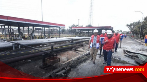 Dirut Pertamina Nicke Widyawati Minta Maaf Insiden Kebakaran Depo Plumpang