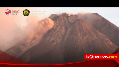 Erupsi Merapi, Awan Panas Guguran Kembali Meluncur Sejauh 1,2 Kilometer ...