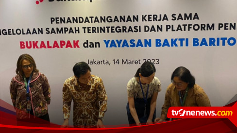 Perhatikan Masalah Lingkungan, Bakti Barito dan Bukalapak Tandatangani MoU Dukung UMKM Kelola Sampah