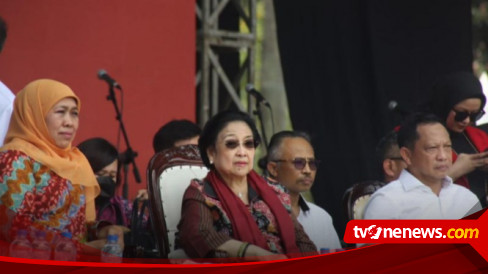 Diteriaki 'I Love You' Saat Hadir dalam Peringatan 9 Tahun UU Desa, Begini Reaksi Megawati