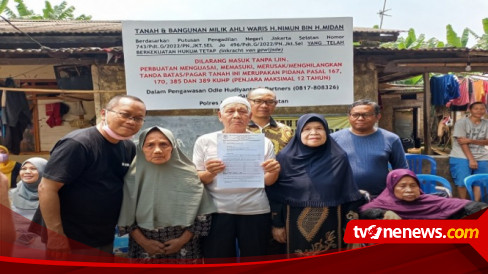 Dicolek Mafia Tanah, Keluarga Haji Nimun Menang Gugatan di PN Jaksel Senilai Rp44 Miliar
