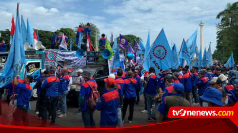 Ribuan Buruh Akan Demo Di Kemnaker, Tolak Aturan Pemotongan Upah 25 Persen