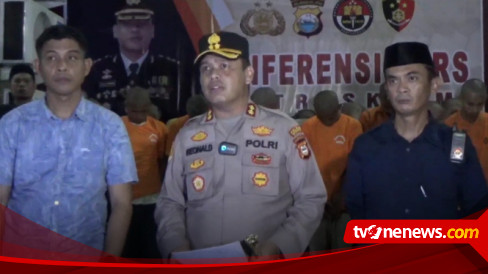 Polres Gowa Tetapkan 40 Tersangka Kasus Penyerangan Dan Pembusuran Yang ...